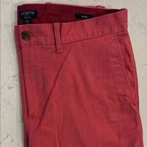 J. Crew Men's Chinos - Vibrant Red
